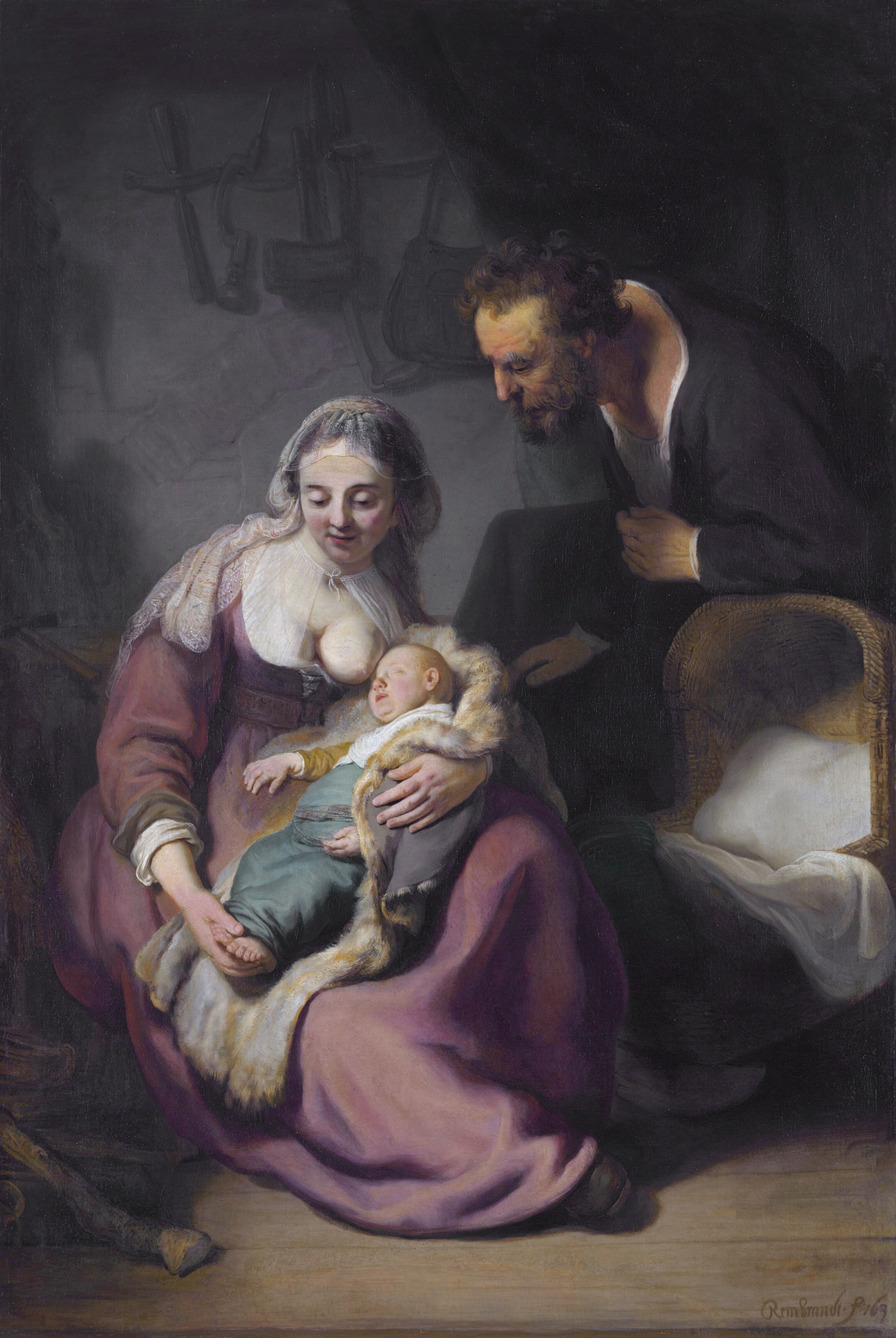 Lee más sobre el artículo La infancia de Jesús en dos pinturas de Rembrandt